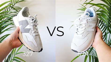 new balance 574 vs 327.